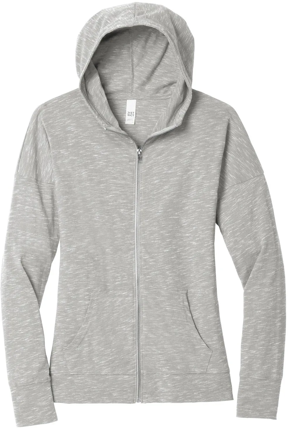 DistrictLadies Medal Full-Zip Hoodie