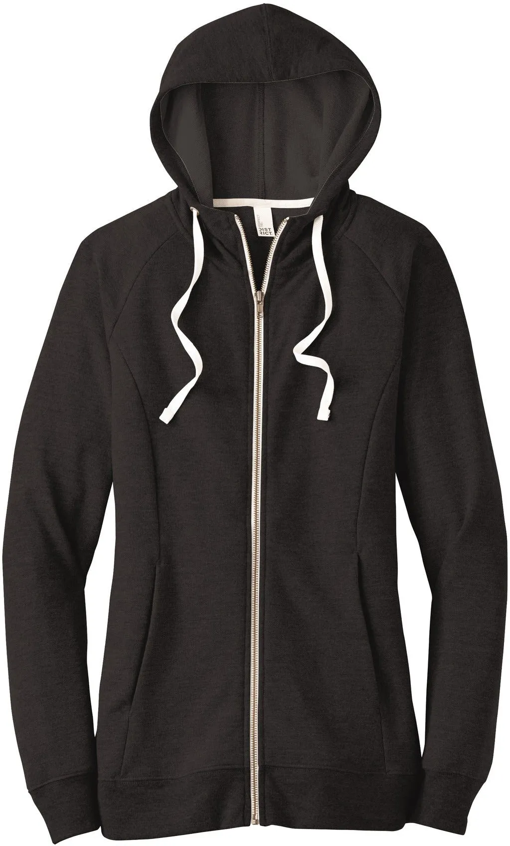 DistrictLadies Perfect TriFrench Terry Full-Zip Hoodie
