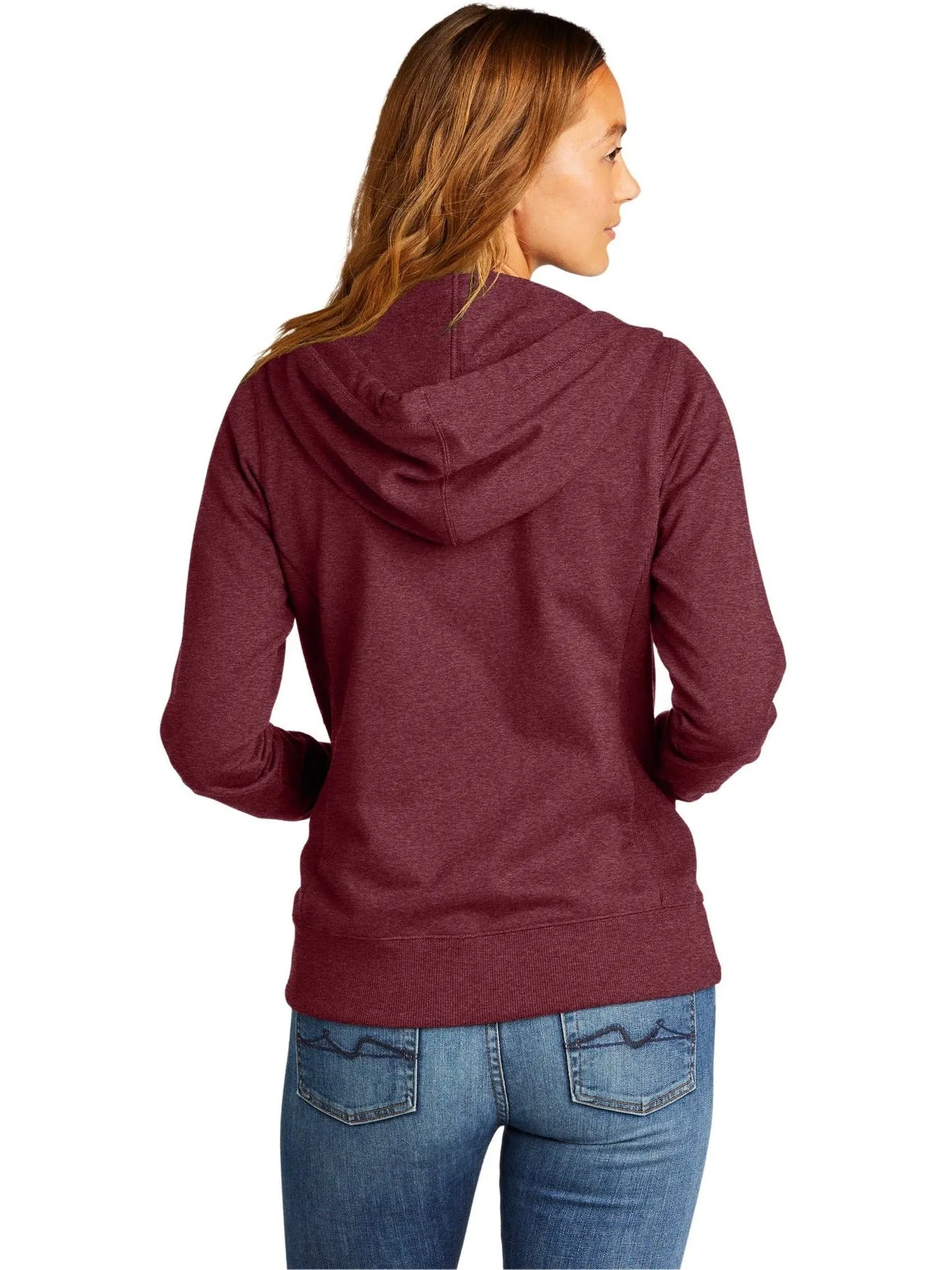DistrictLadies Re-FleeceFull-Zip Hoodie