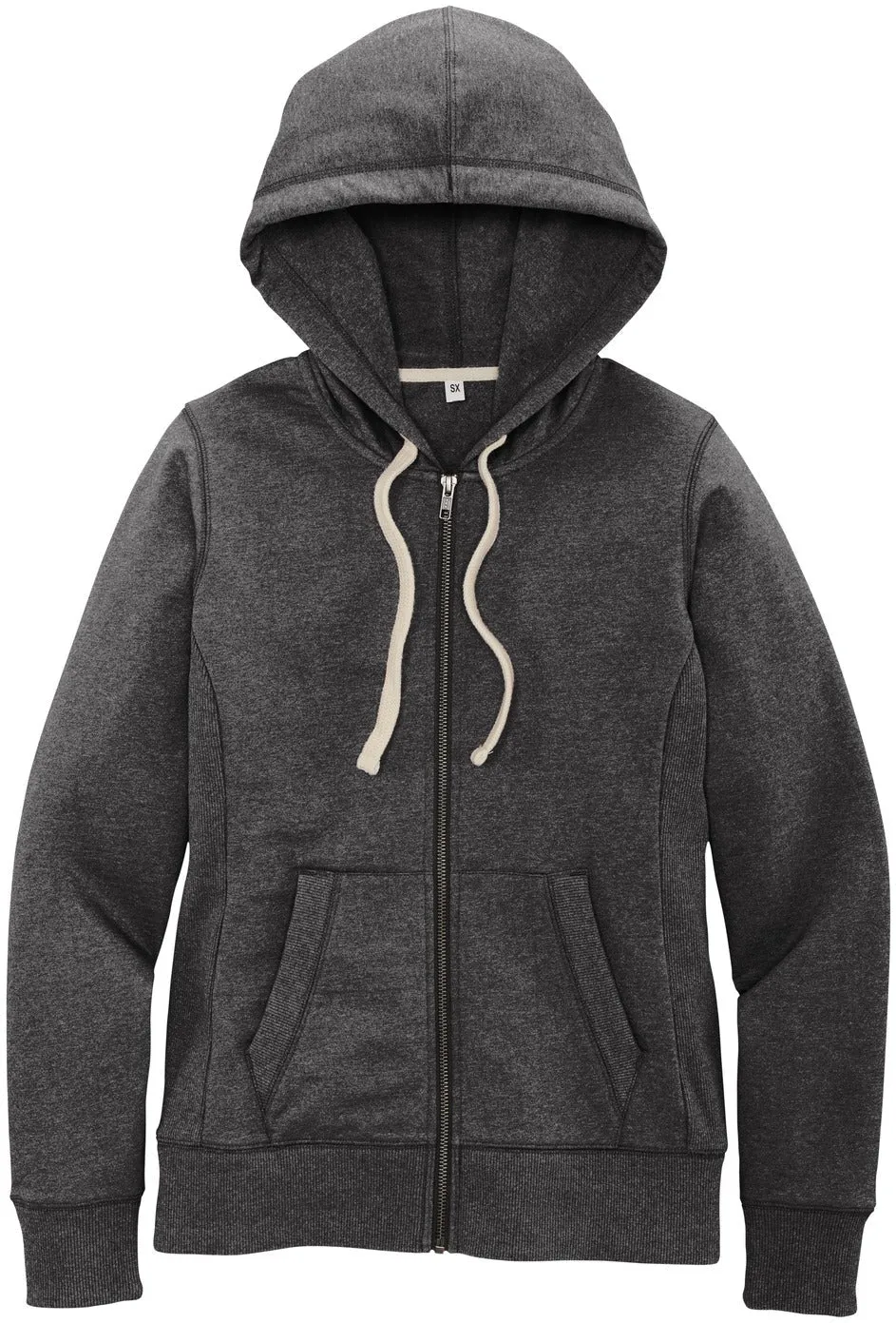 DistrictLadies Re-FleeceFull-Zip Hoodie