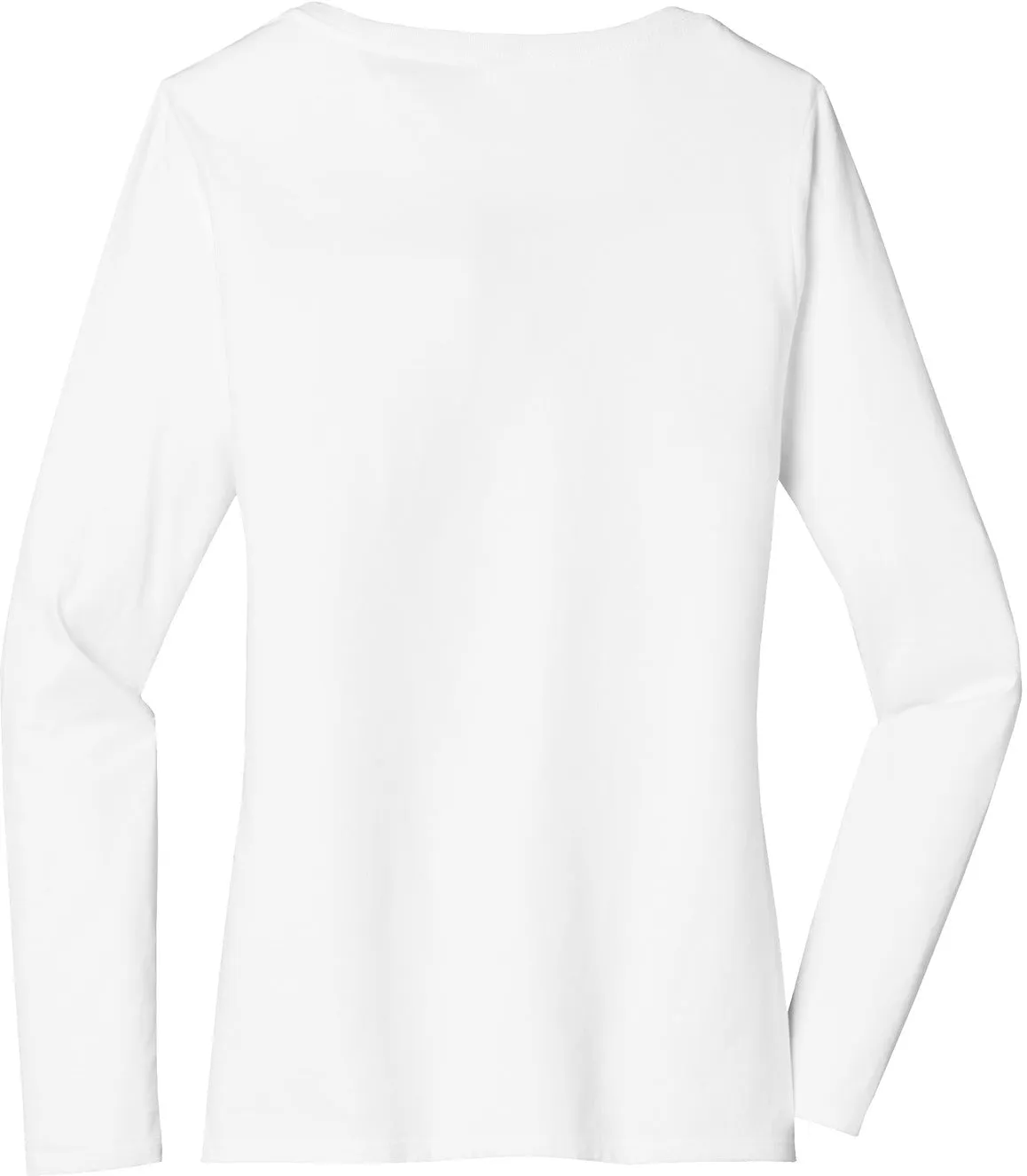 DistrictLadies Very Important TeeLong Sleeve V-Neck