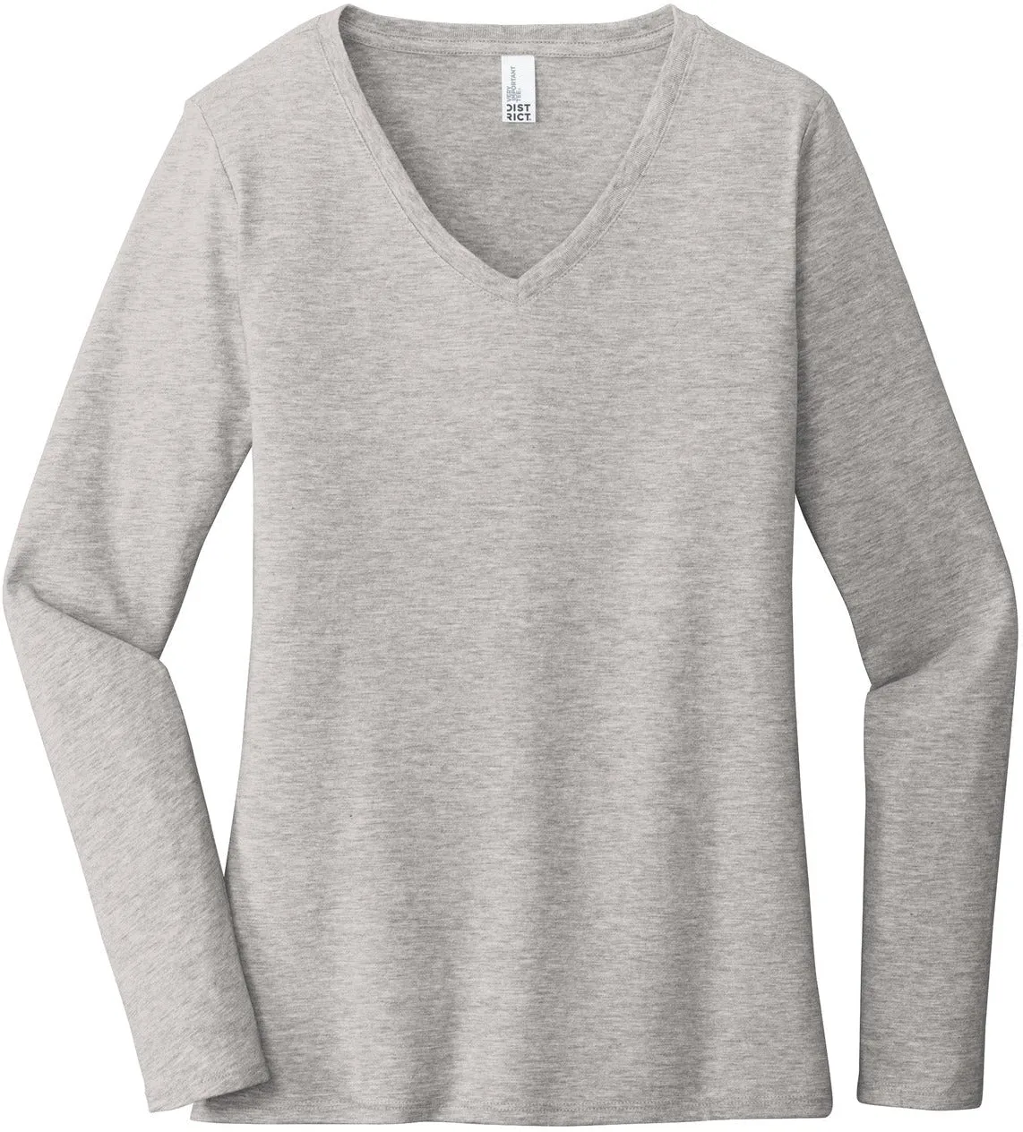 DistrictLadies Very Important TeeLong Sleeve V-Neck
