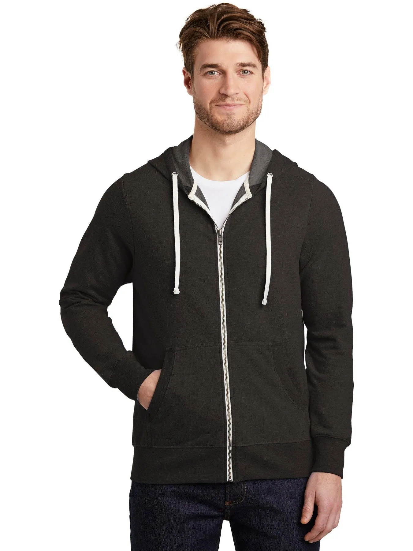 DistrictPerfect TriFrench Terry Full-Zip Hoodie