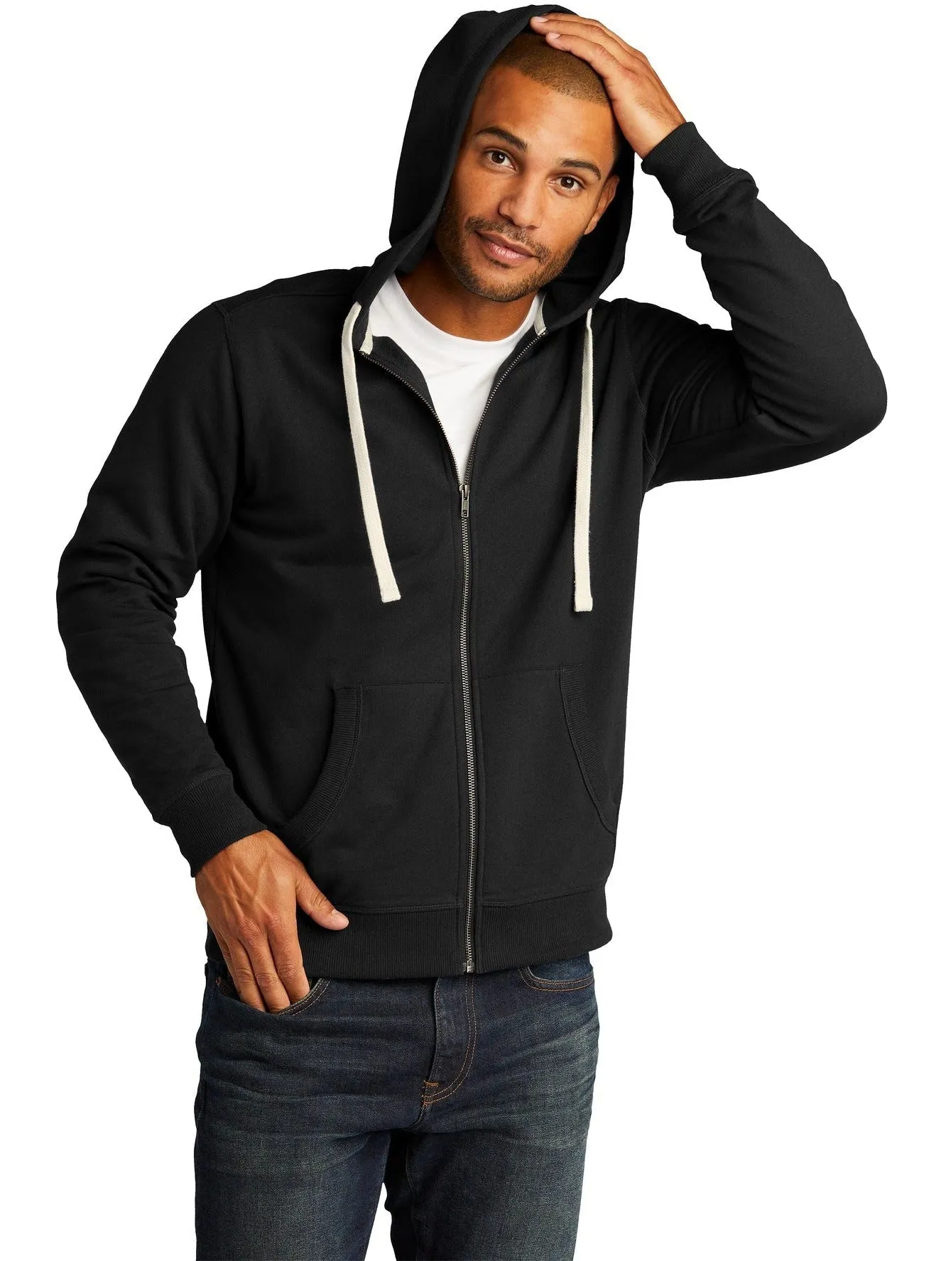 DistrictRe-FleeceFull-Zip Hoodie