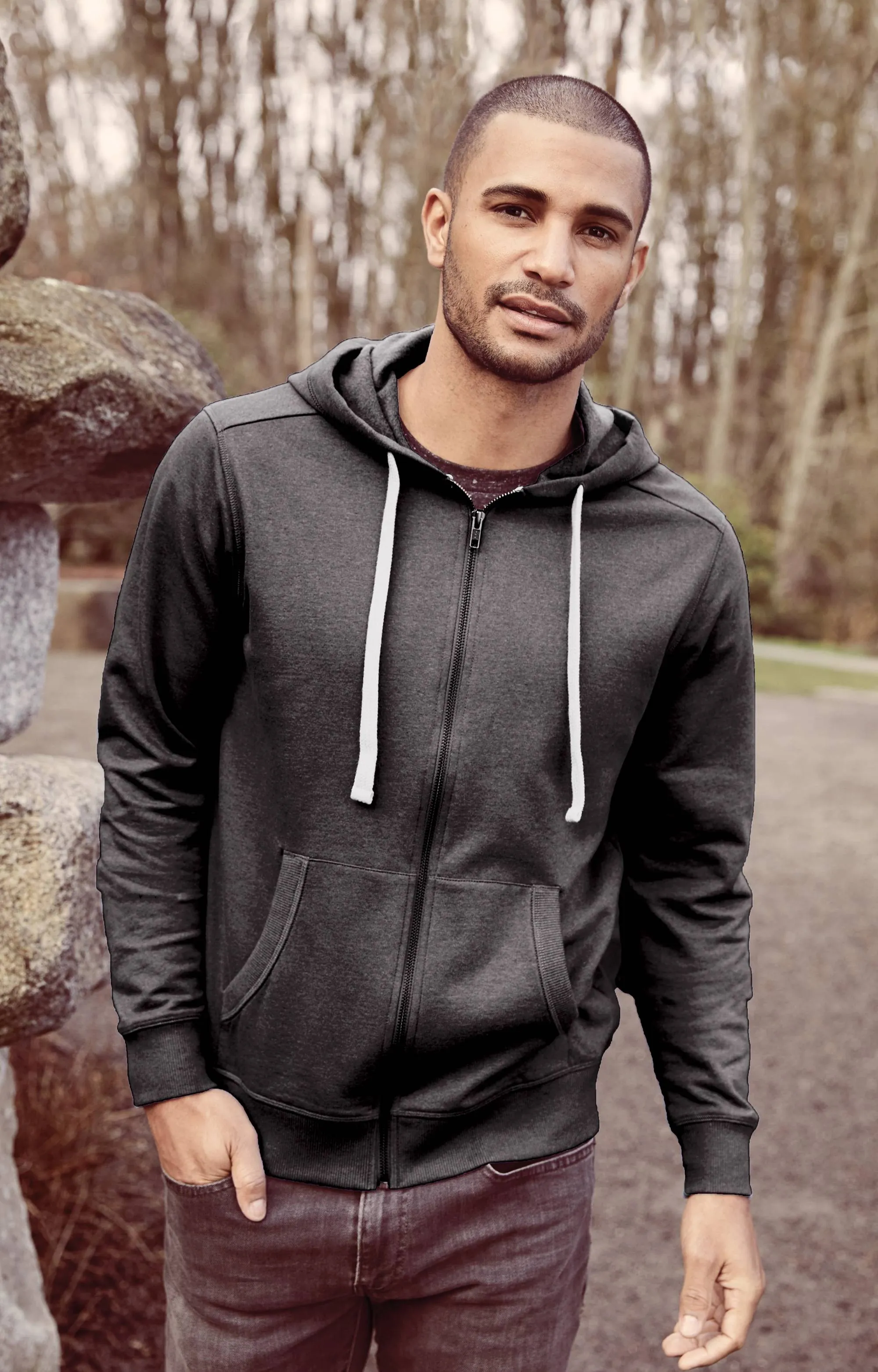 DistrictRe-FleeceFull-Zip Hoodie