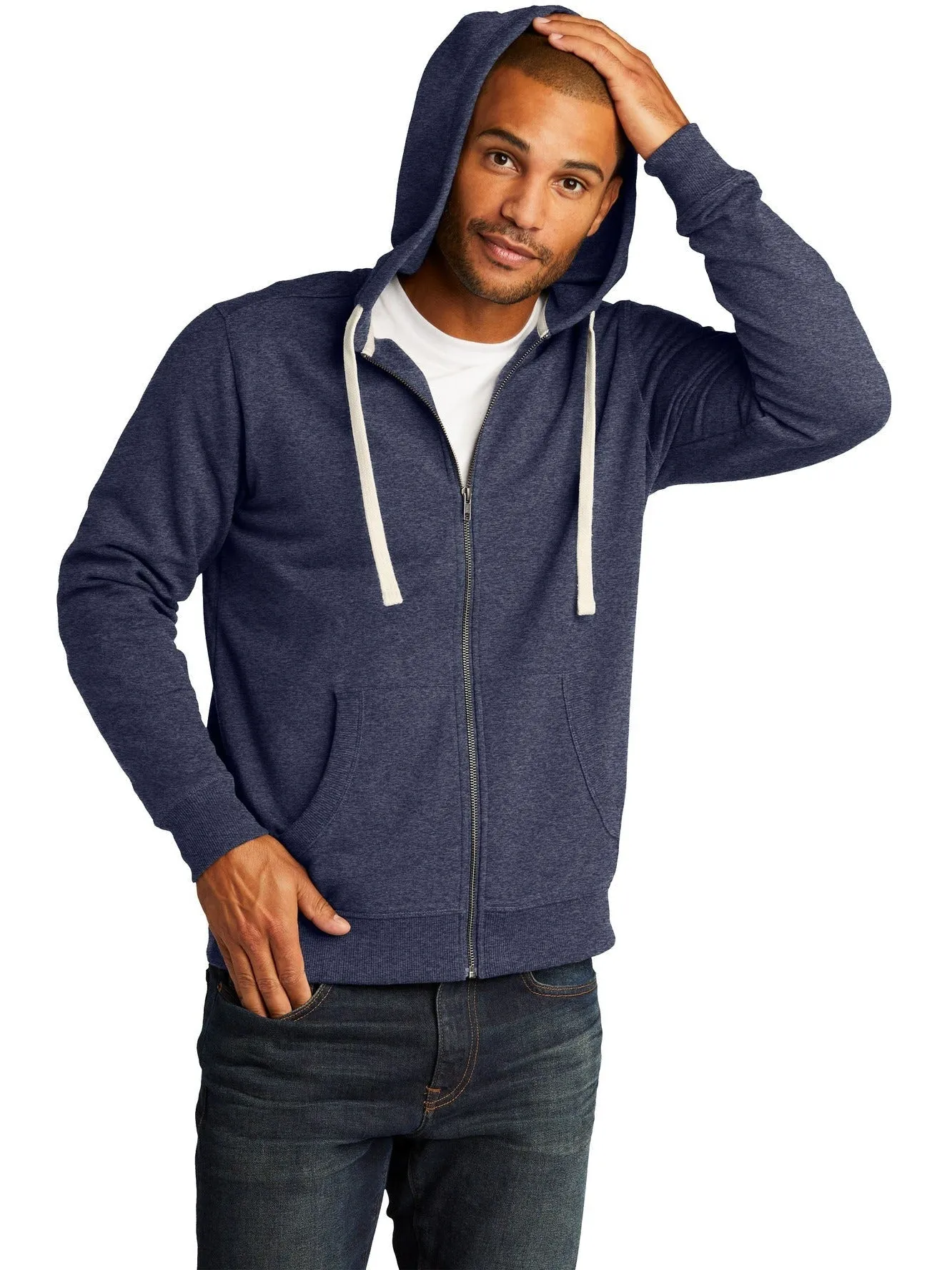 DistrictRe-FleeceFull-Zip Hoodie