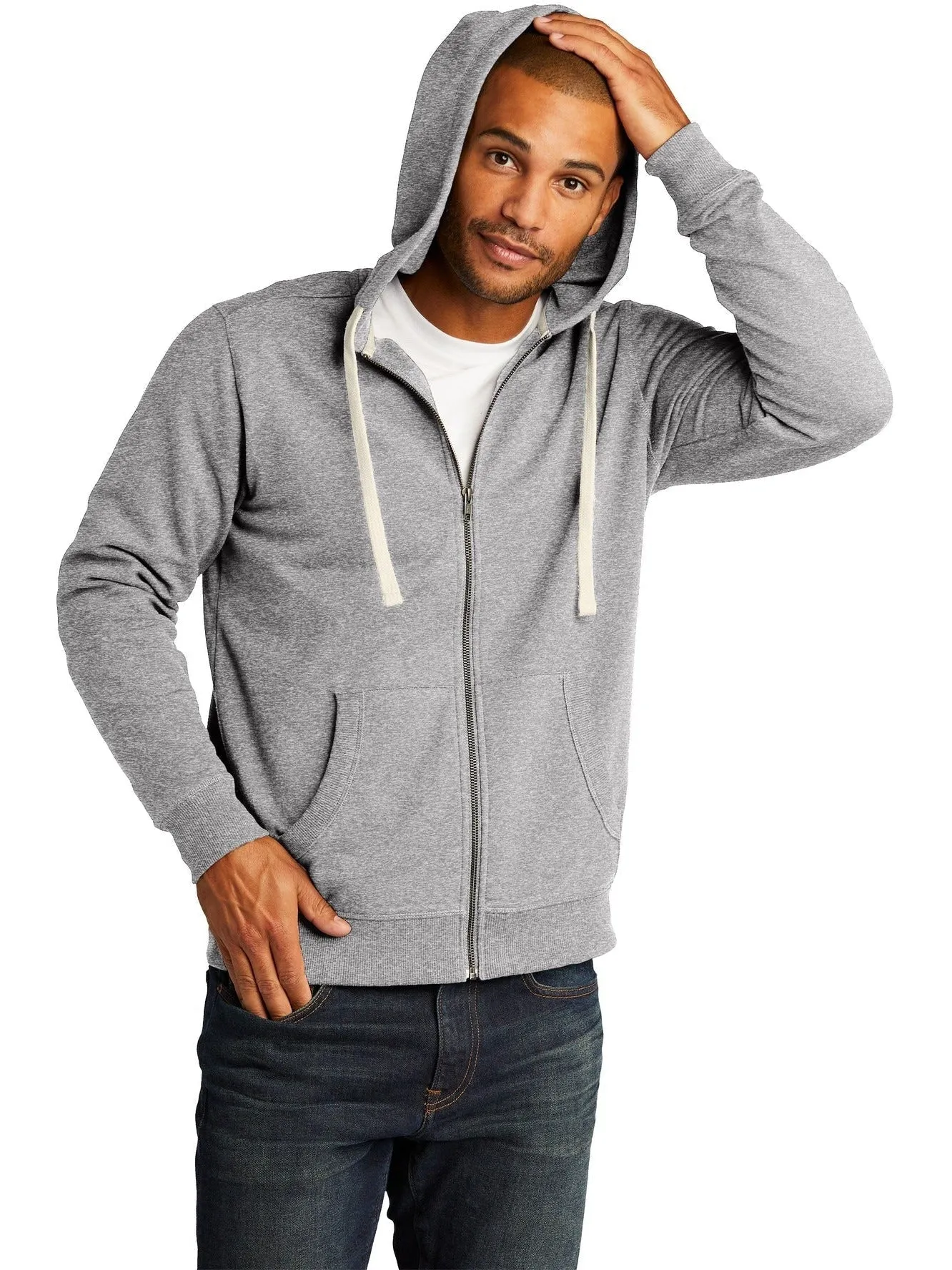 DistrictRe-FleeceFull-Zip Hoodie