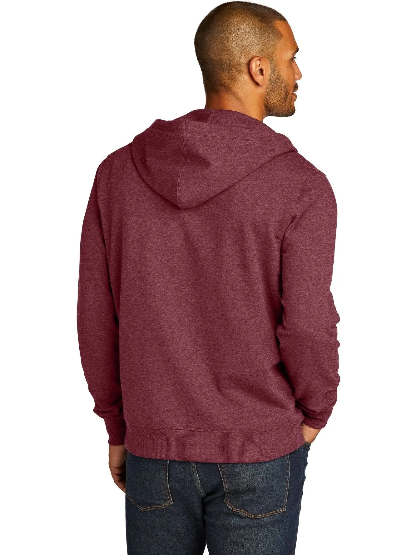 DistrictRe-FleeceFull-Zip Hoodie