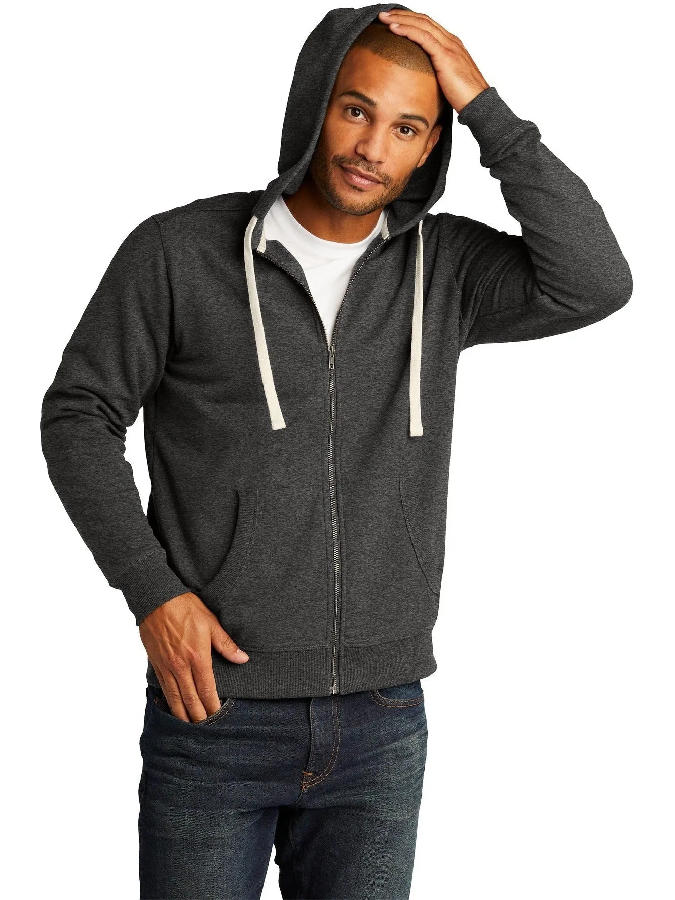 DistrictRe-FleeceFull-Zip Hoodie