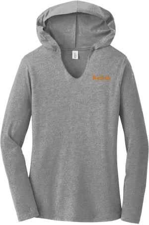 DistrictWomens Perfect Tri-Long Sleeve Hoodie