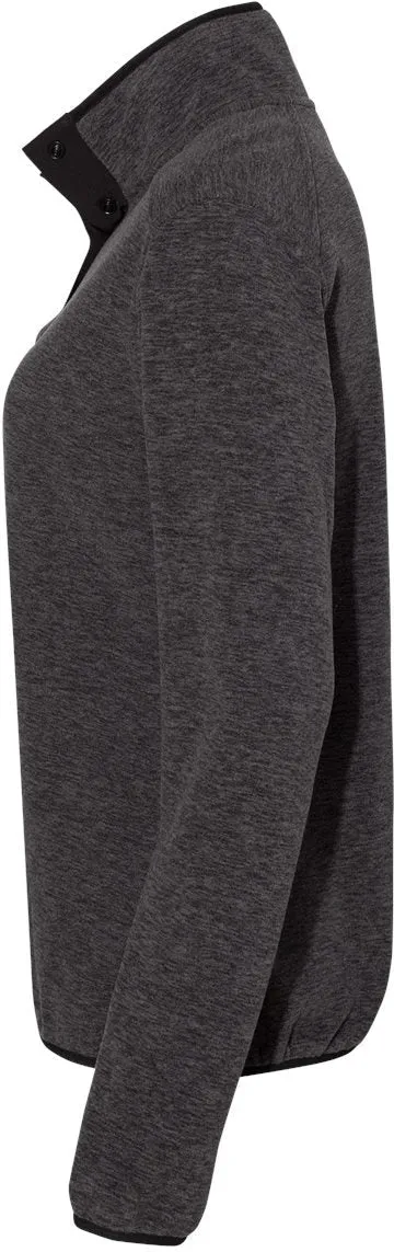 DRI Duck Ladies Aspen Mlange Mountain Fleece Pullover