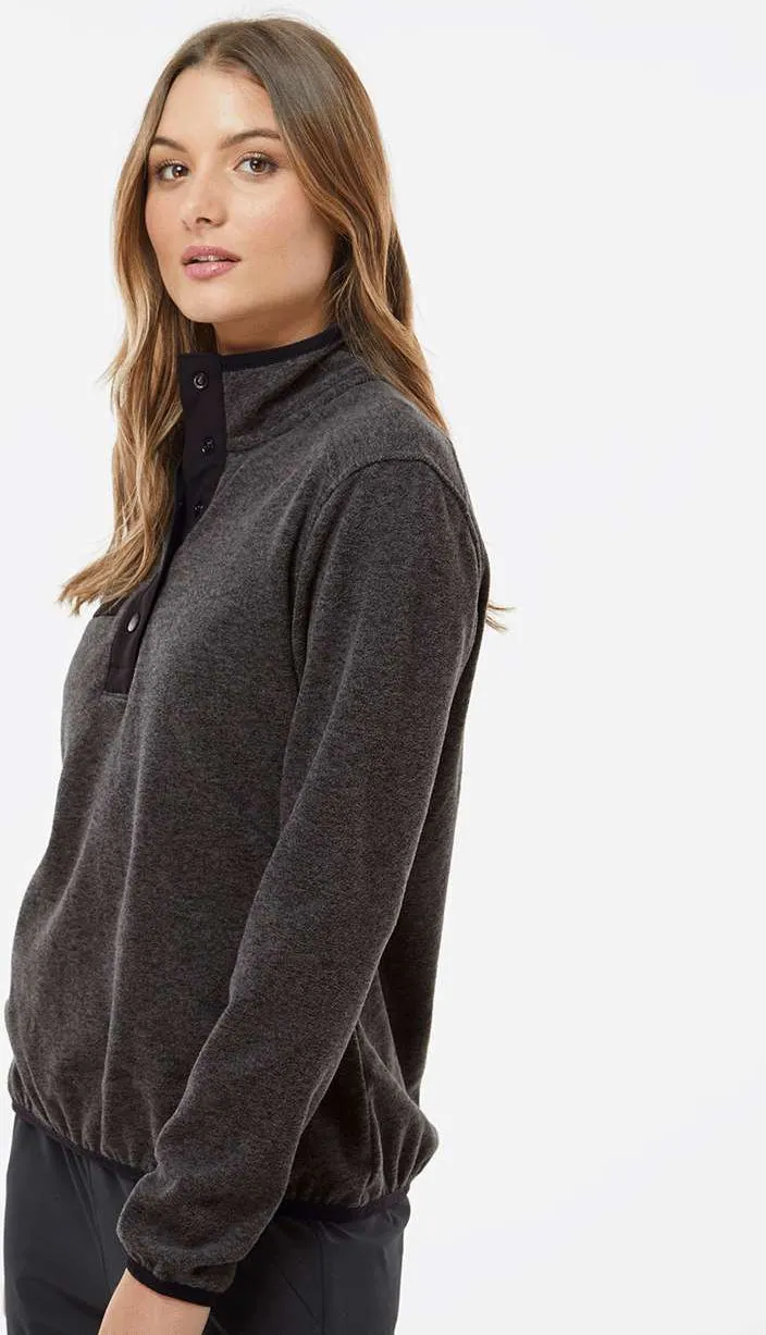 DRI Duck Ladies Aspen Mlange Mountain Fleece Pullover