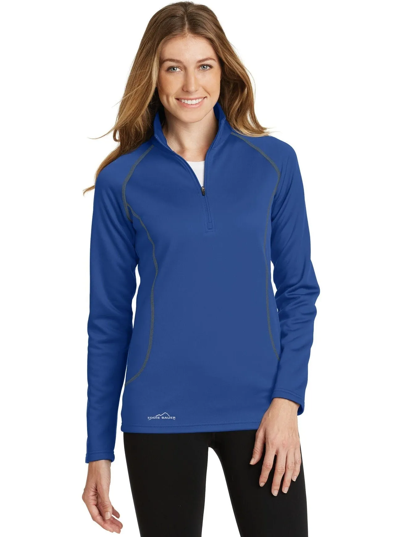 Eddie Bauer Ladies 1/2-Zip Base Layer Fleece