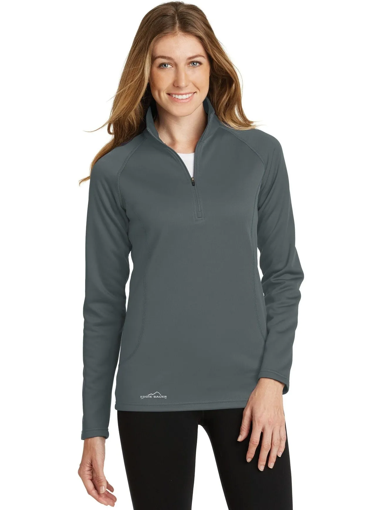 Eddie Bauer Ladies 1/2-Zip Base Layer Fleece
