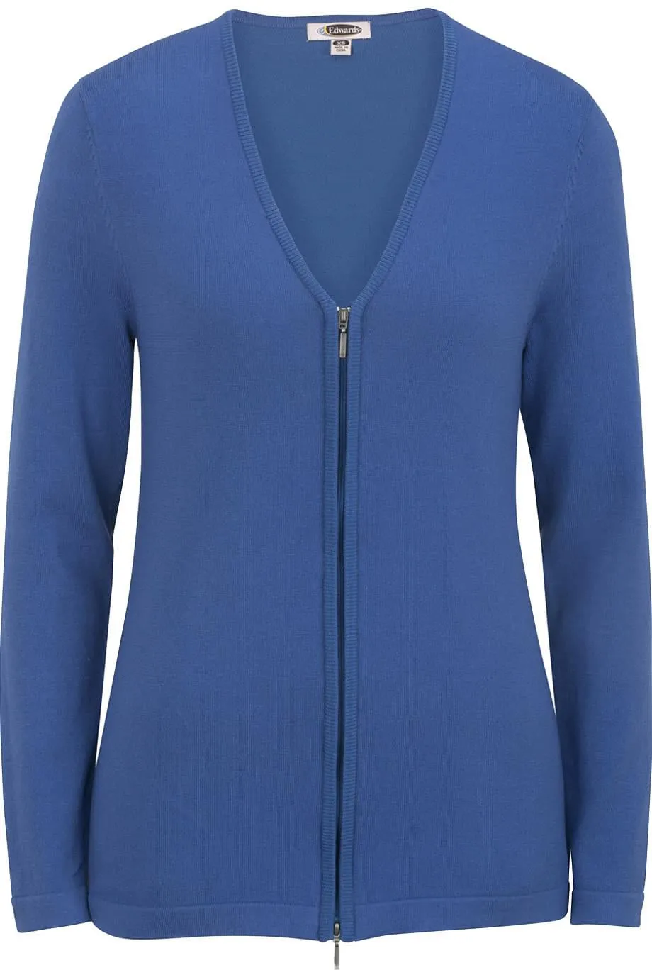 Edwards Ladies Full Zip Fine Gauge Cardigan Sweater