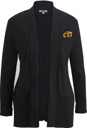 Edwards Ladies Shawl Collar Fine Gauge Cardigan Sweater