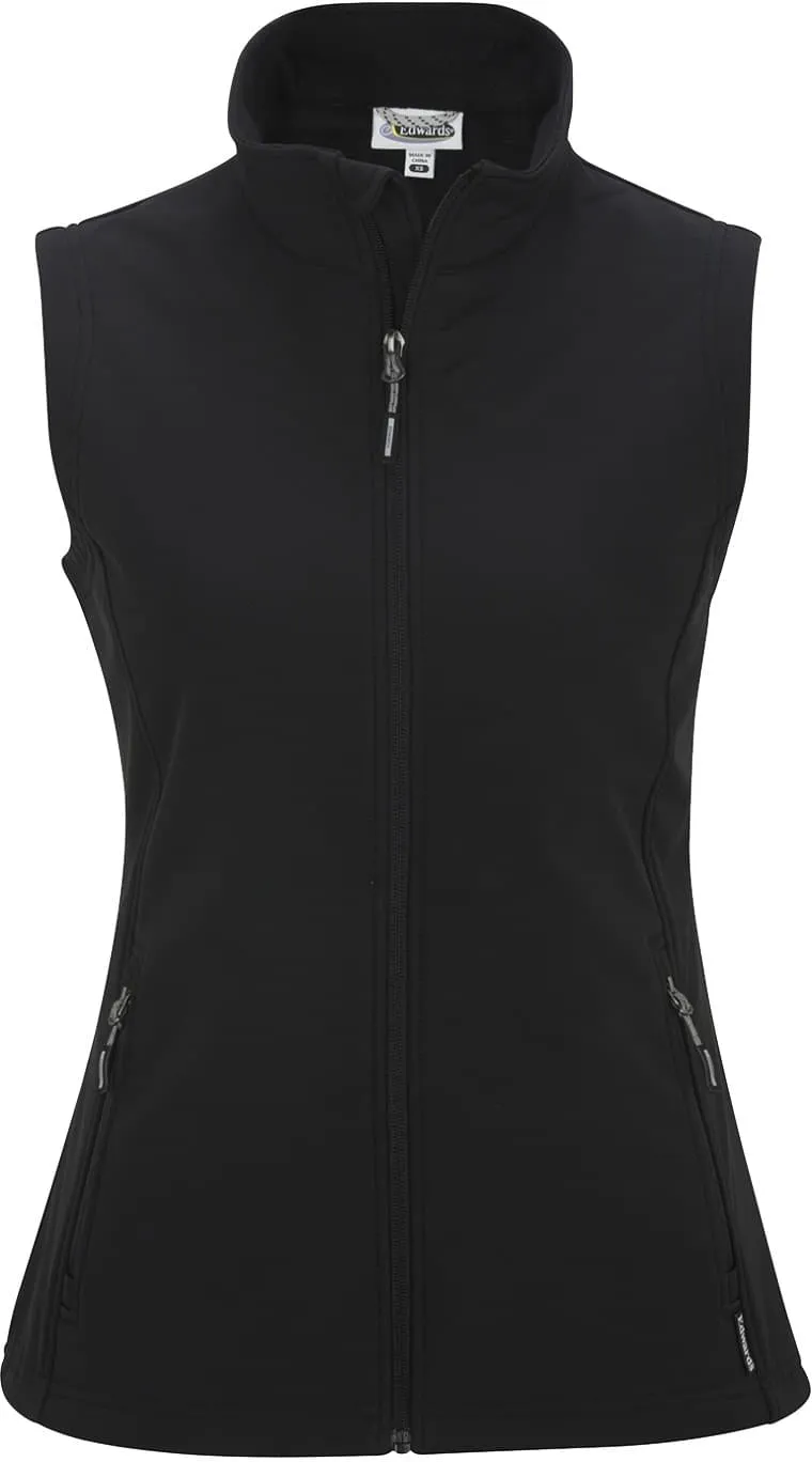 Edwards Soft Shell Vest   Ladies