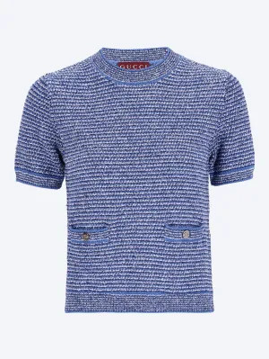 Fine Cotton Crewneck Top