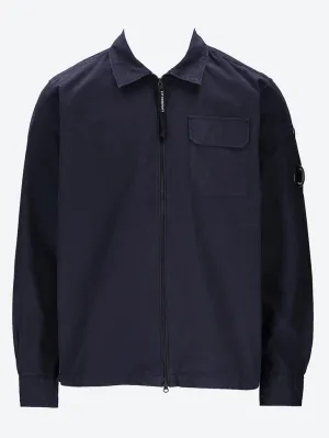 Full zip overshirt