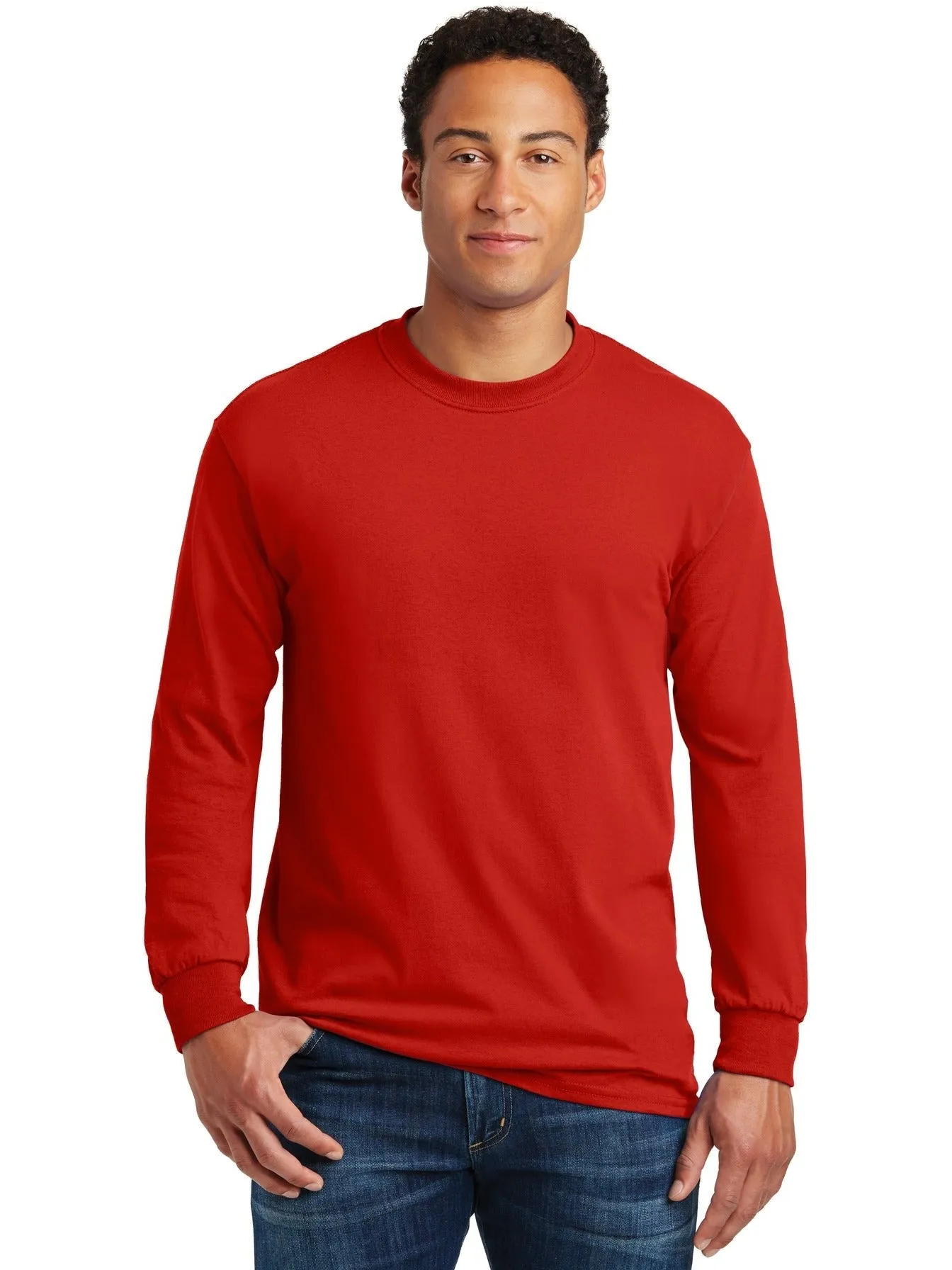 Gildan Heavy Cotton100% Cotton Long Sleeve T-Shirt
