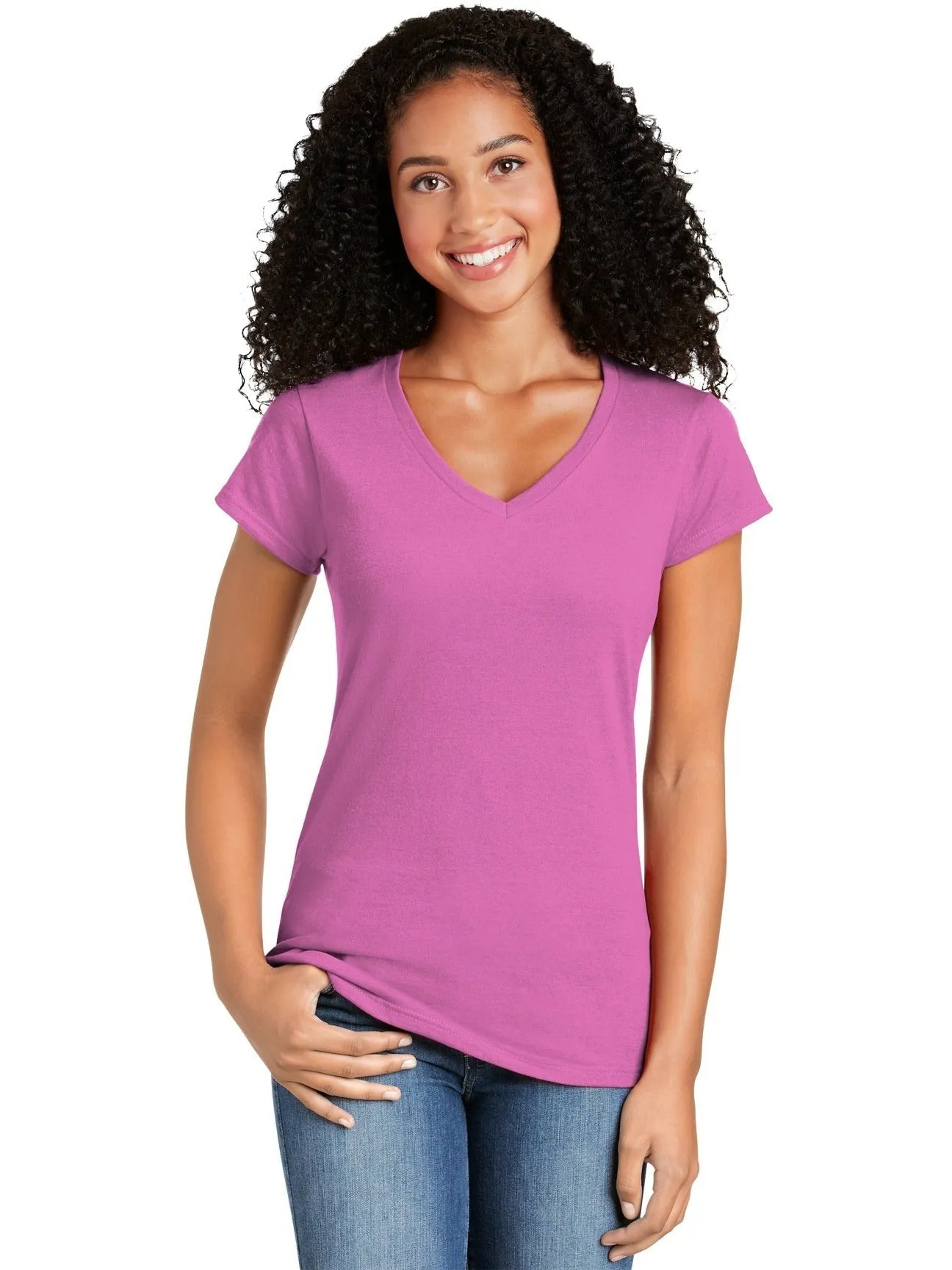 Gildan SoftstyleLadies Fit V-Neck T-Shirt
