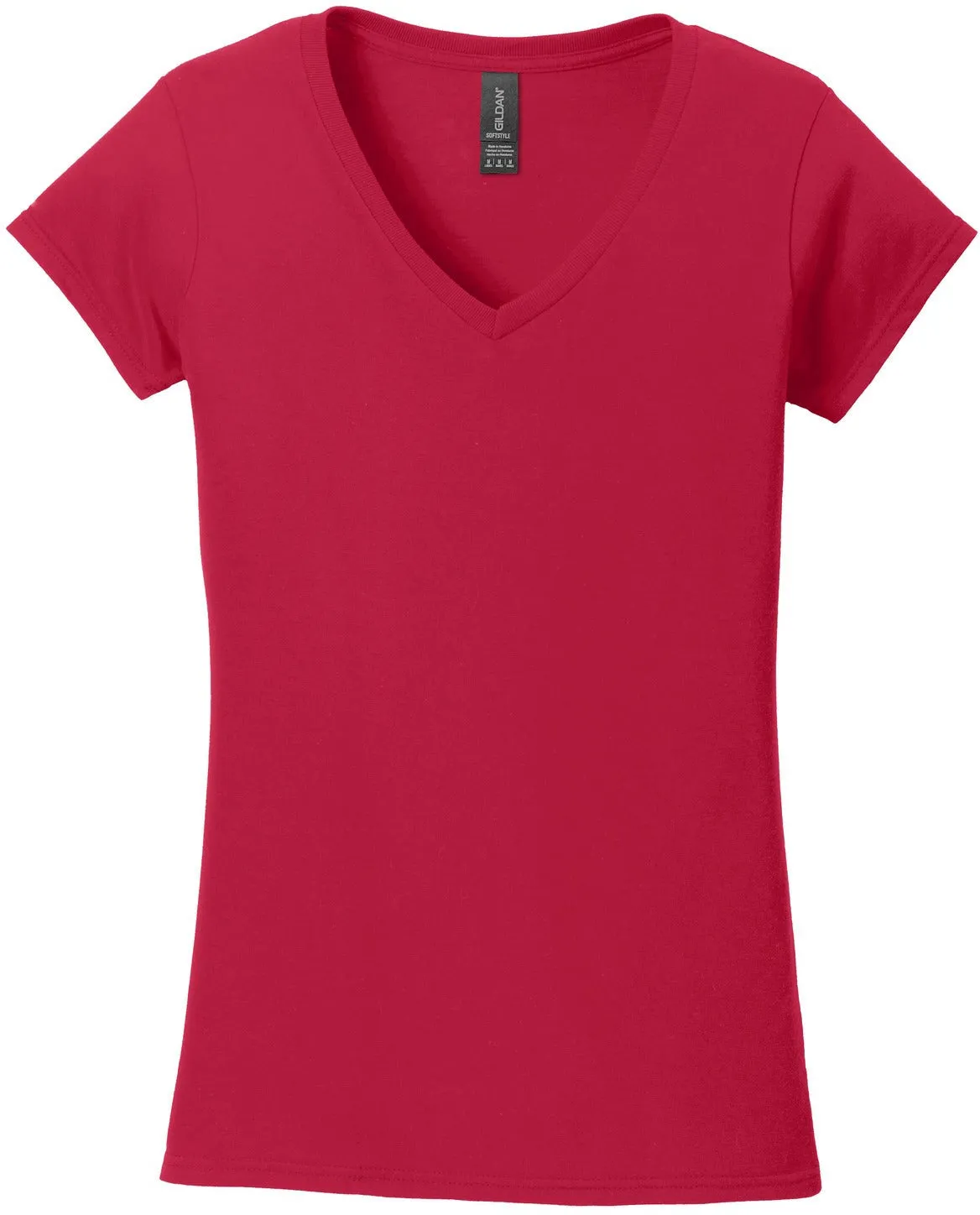 Gildan SoftstyleLadies Fit V-Neck T-Shirt