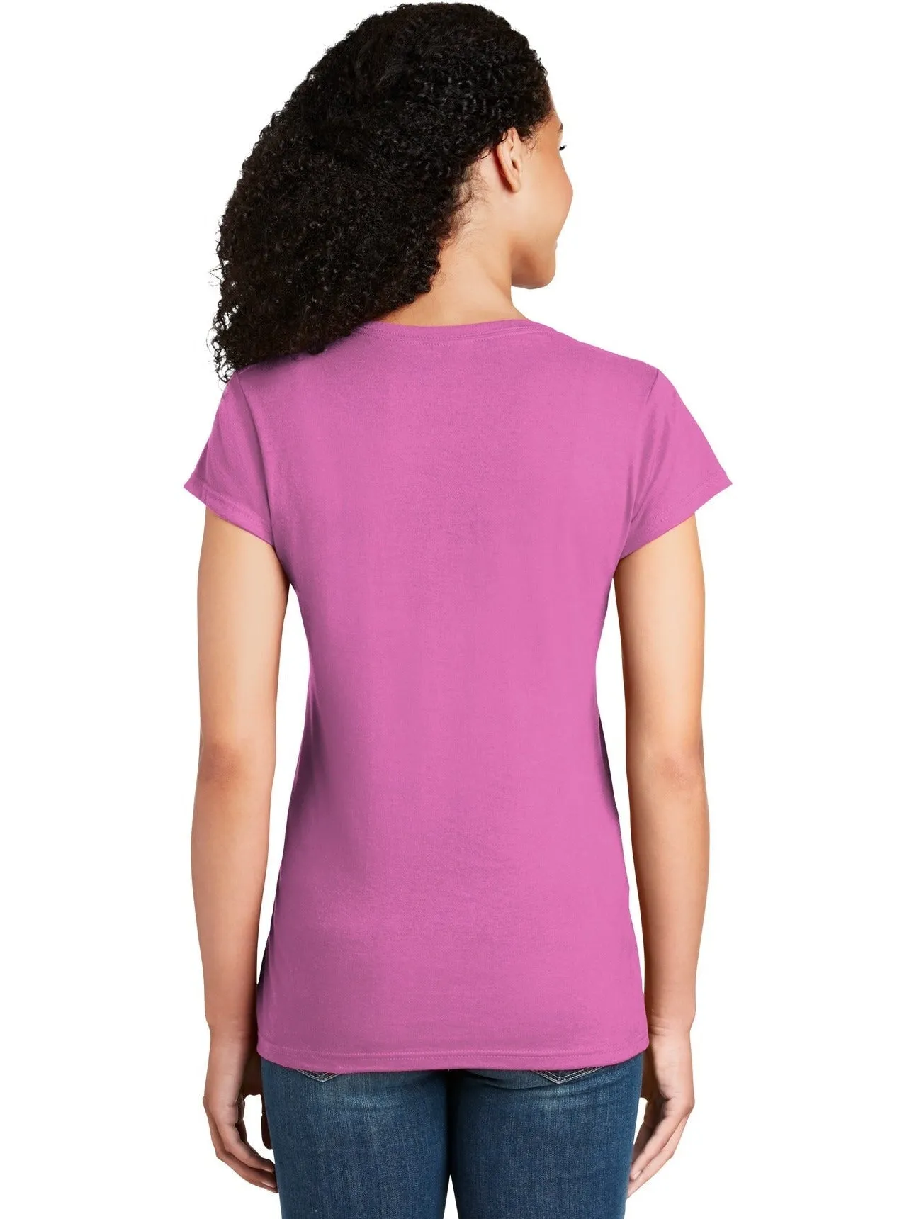 Gildan SoftstyleLadies Fit V-Neck T-Shirt