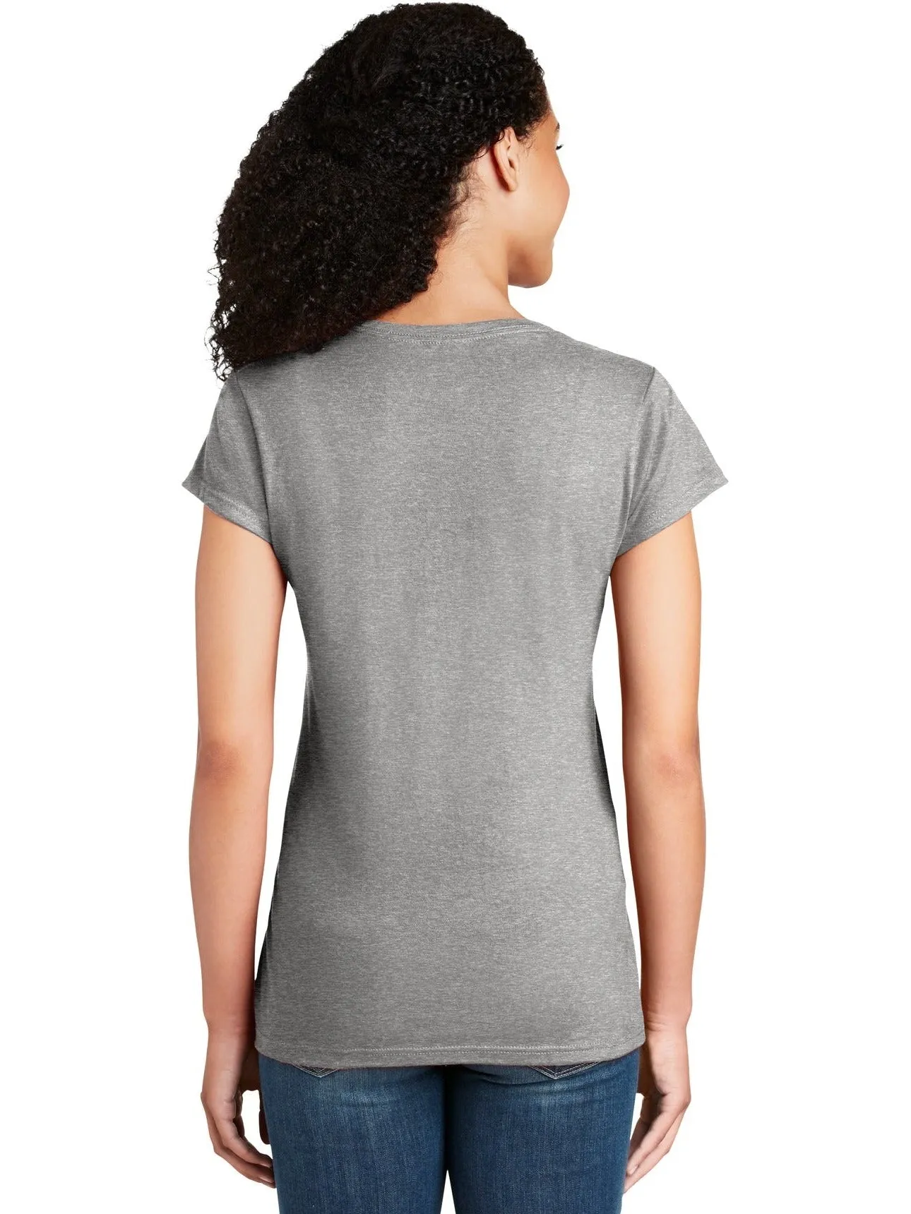 Gildan SoftstyleLadies Fit V-Neck T-Shirt