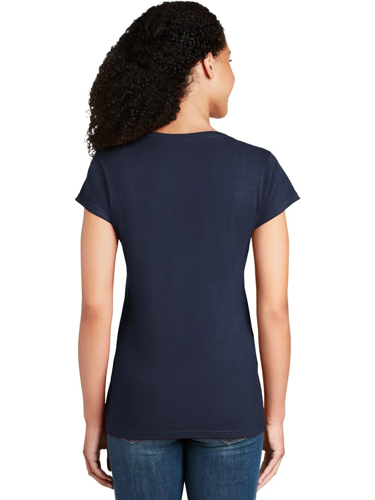 Gildan SoftstyleLadies Fit V-Neck T-Shirt