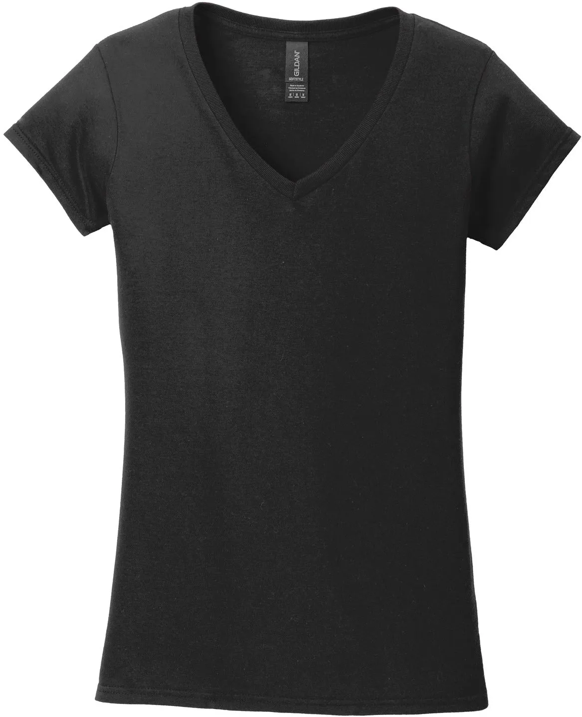 Gildan SoftstyleLadies Fit V-Neck T-Shirt