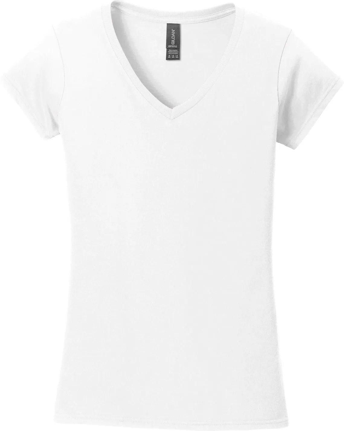 Gildan SoftstyleLadies Fit V-Neck T-Shirt