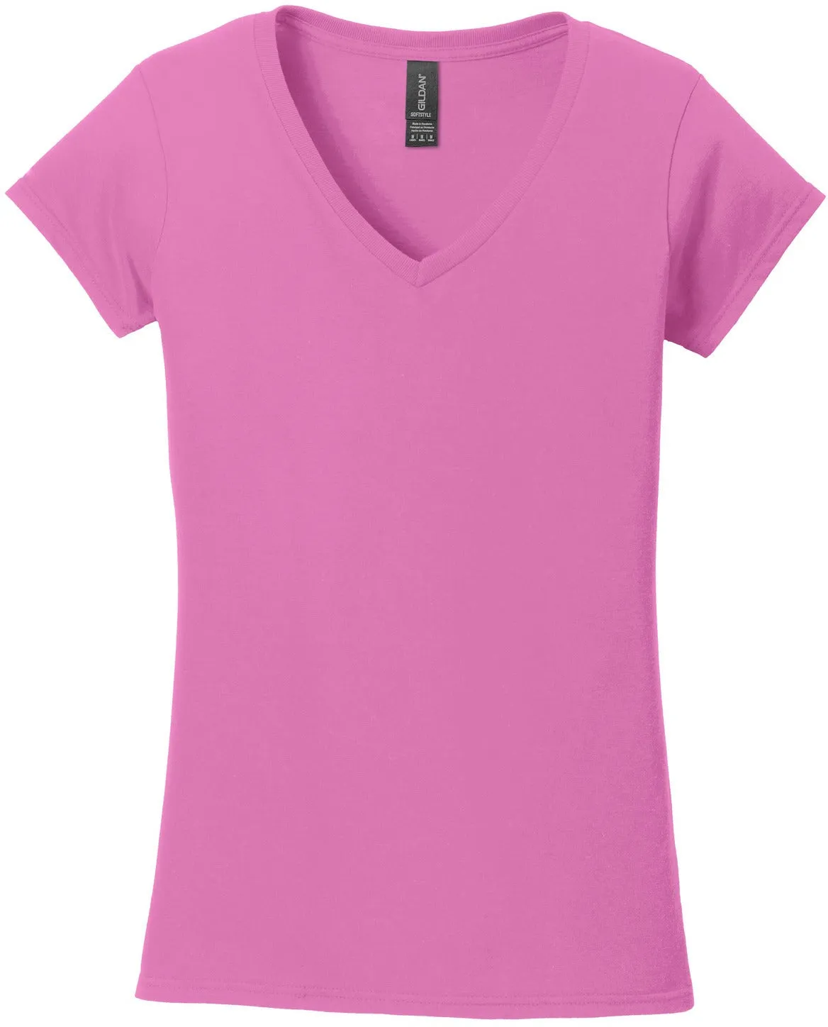 Gildan SoftstyleLadies Fit V-Neck T-Shirt