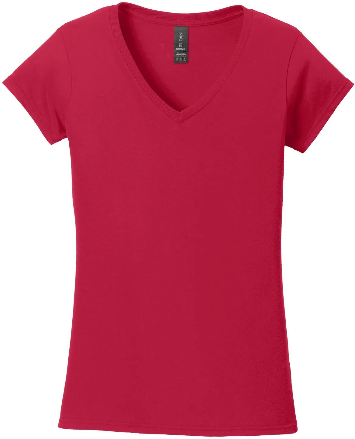 Gildan SoftstyleLadies Fit V-Neck T-Shirt