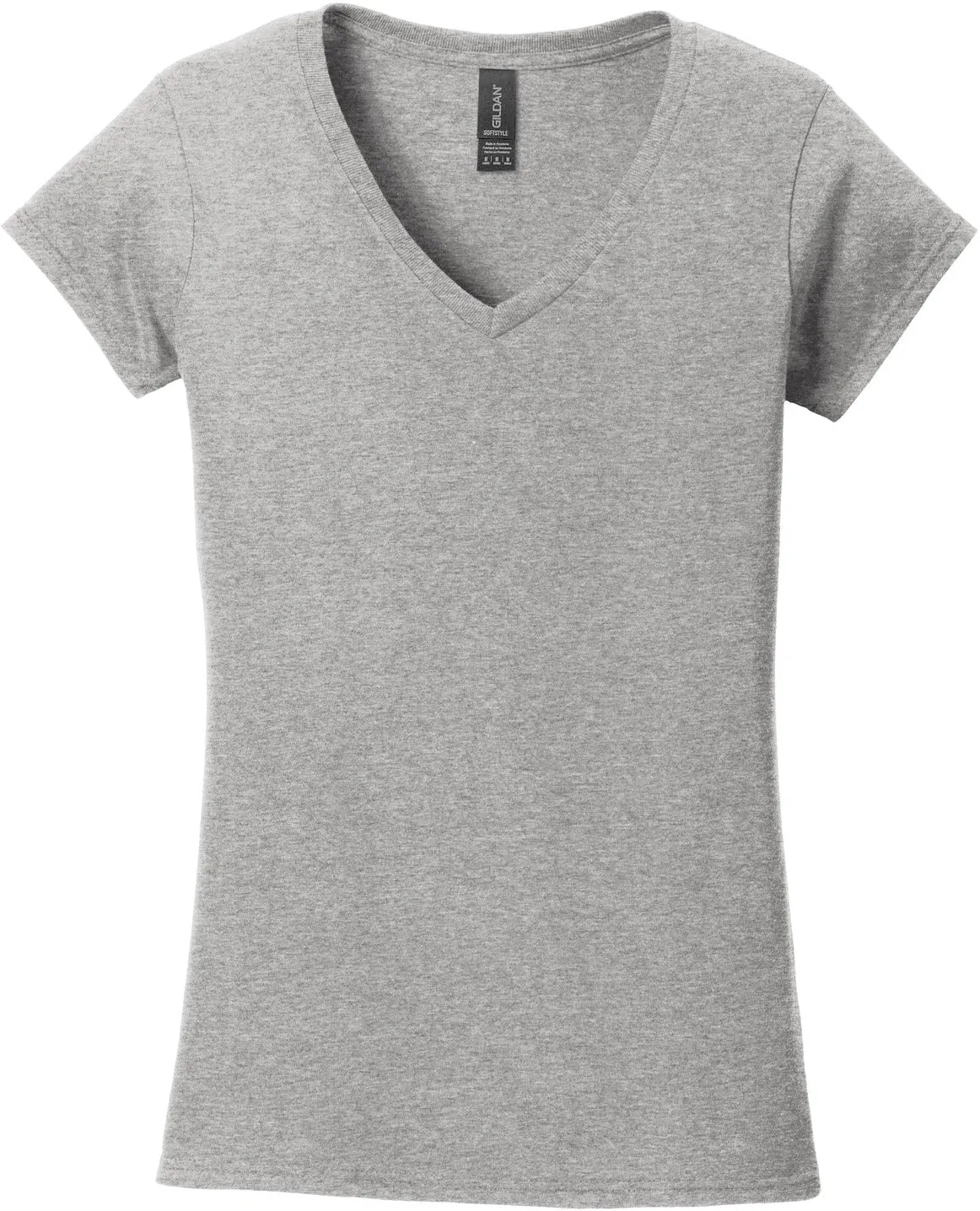 Gildan SoftstyleLadies Fit V-Neck T-Shirt