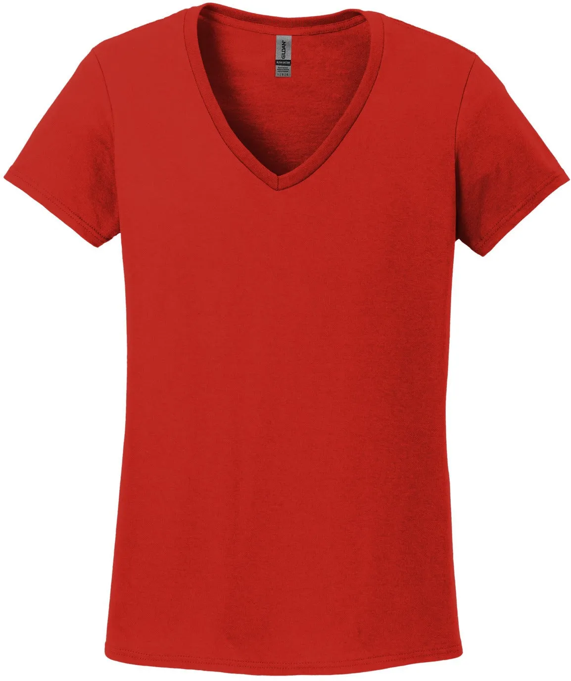 GildanLadies Heavy Cotton100% Cotton V-Neck T-Shirt