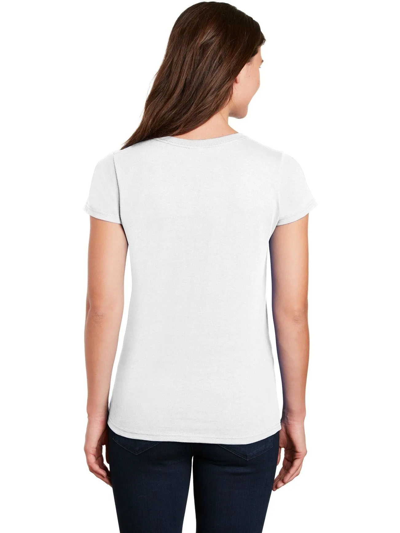GildanLadies Heavy Cotton100% Cotton V-Neck T-Shirt