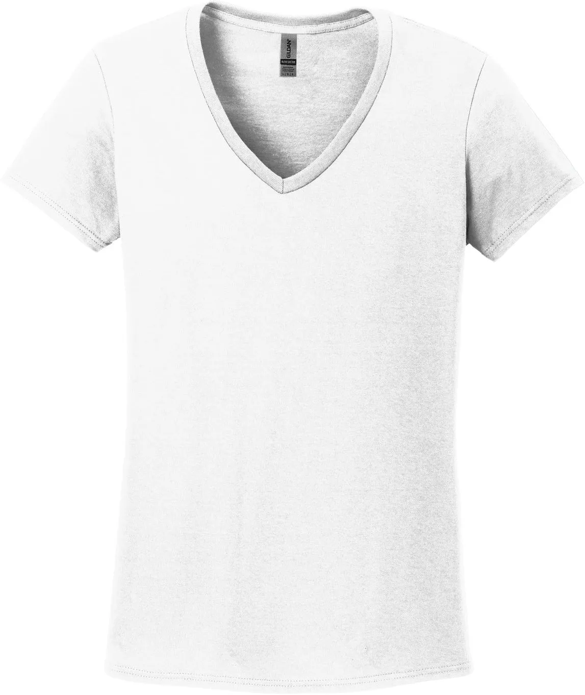 GildanLadies Heavy Cotton100% Cotton V-Neck T-Shirt