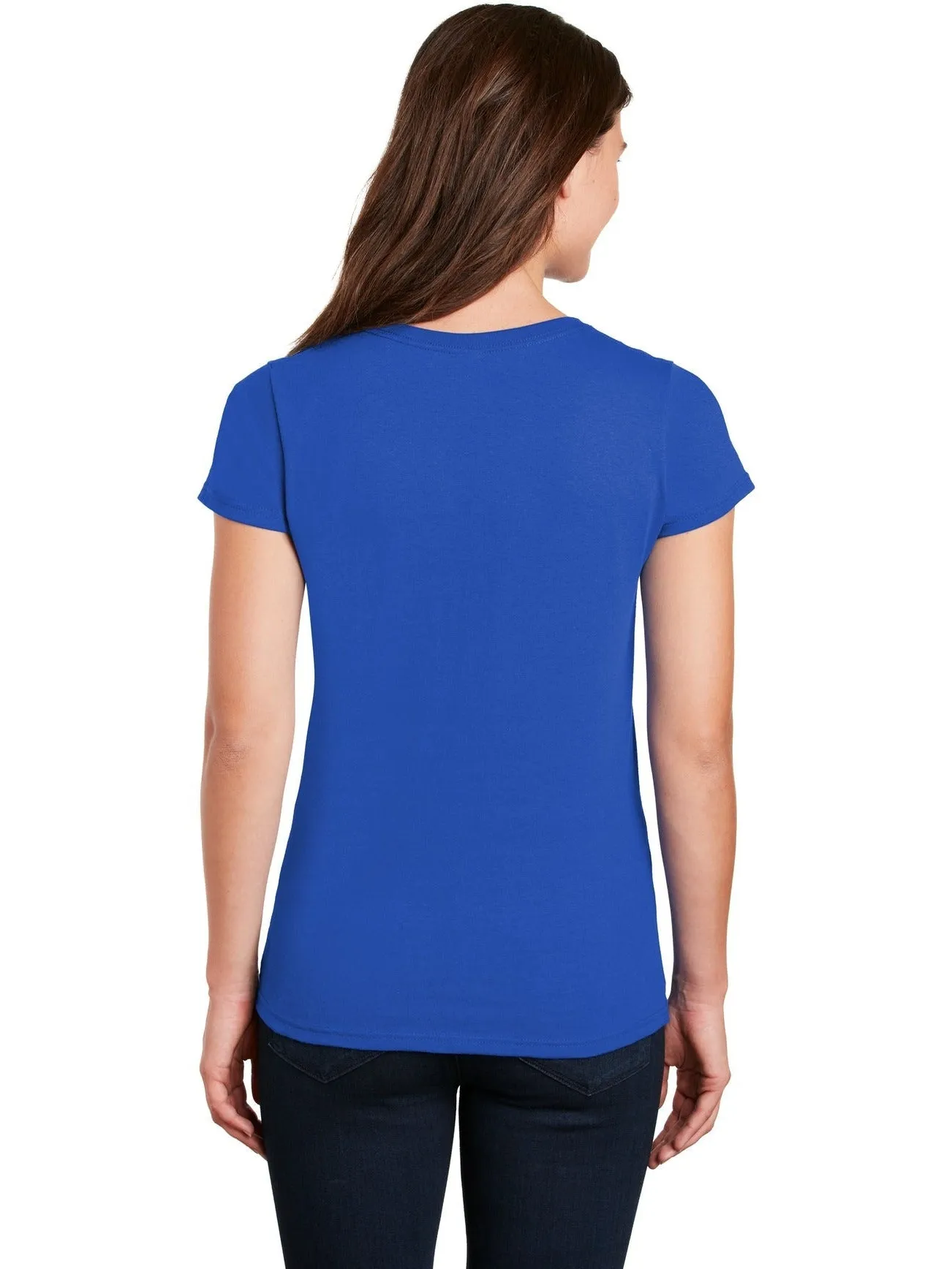 GildanLadies Heavy Cotton100% Cotton V-Neck T-Shirt