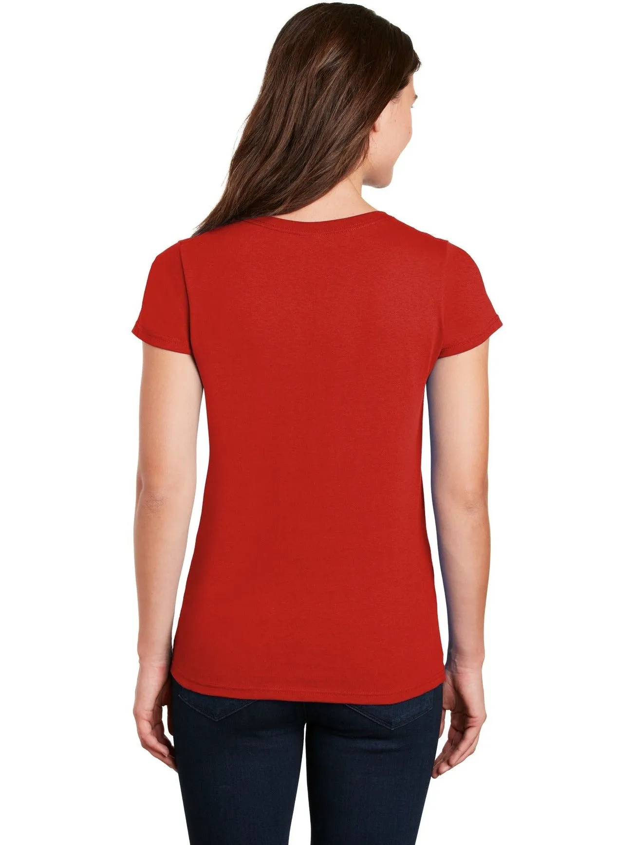 GildanLadies Heavy Cotton100% Cotton V-Neck T-Shirt