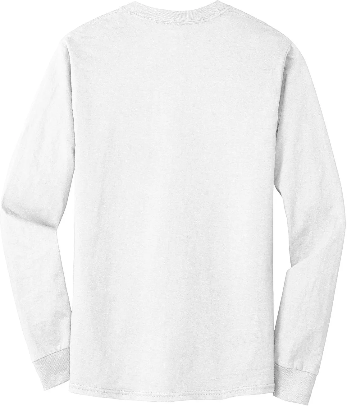 Hanes Beefy Long Sleeve Cotton T-Shirt