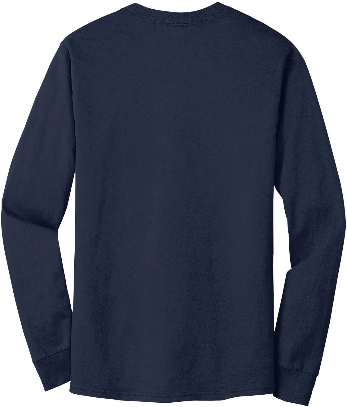 Hanes Beefy Long Sleeve Cotton T-Shirt