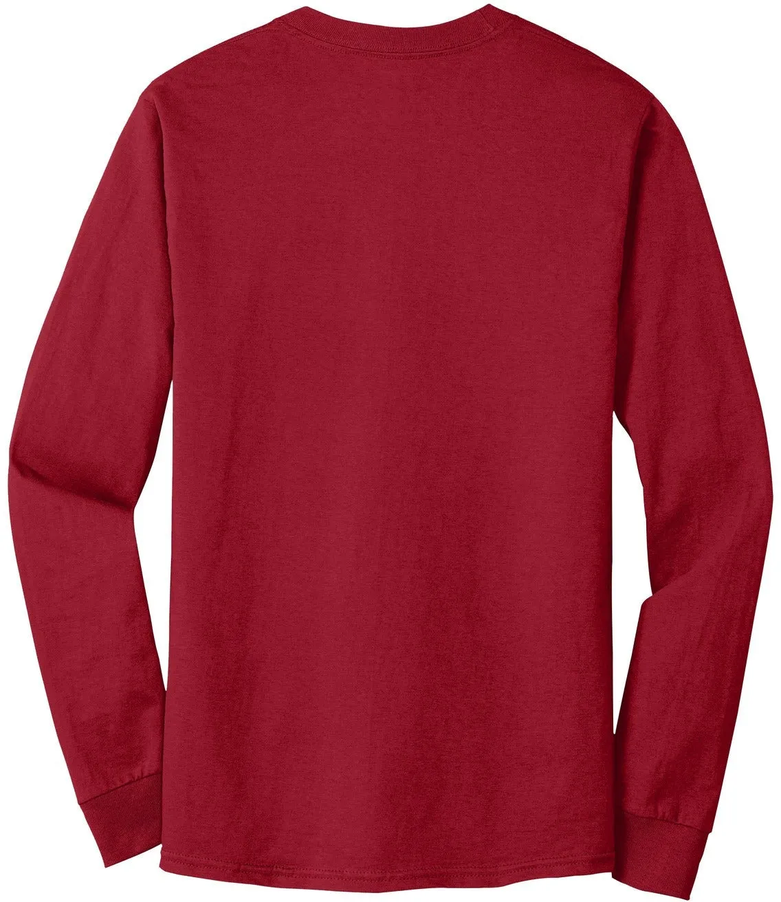 Hanes Beefy Long Sleeve Cotton T-Shirt