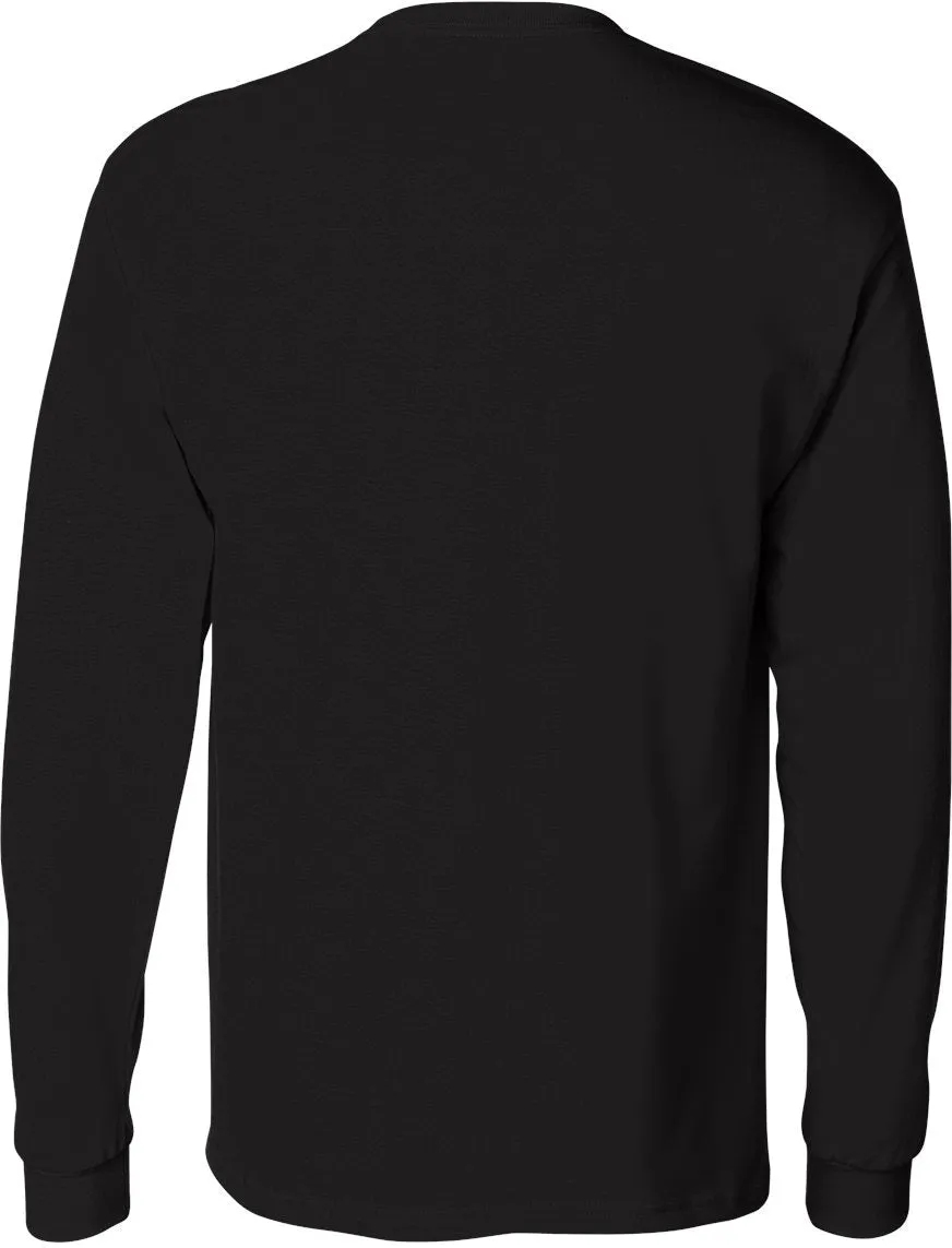 Hanes Men's Authentic Long-Sleeve Pocket T-Shirt
