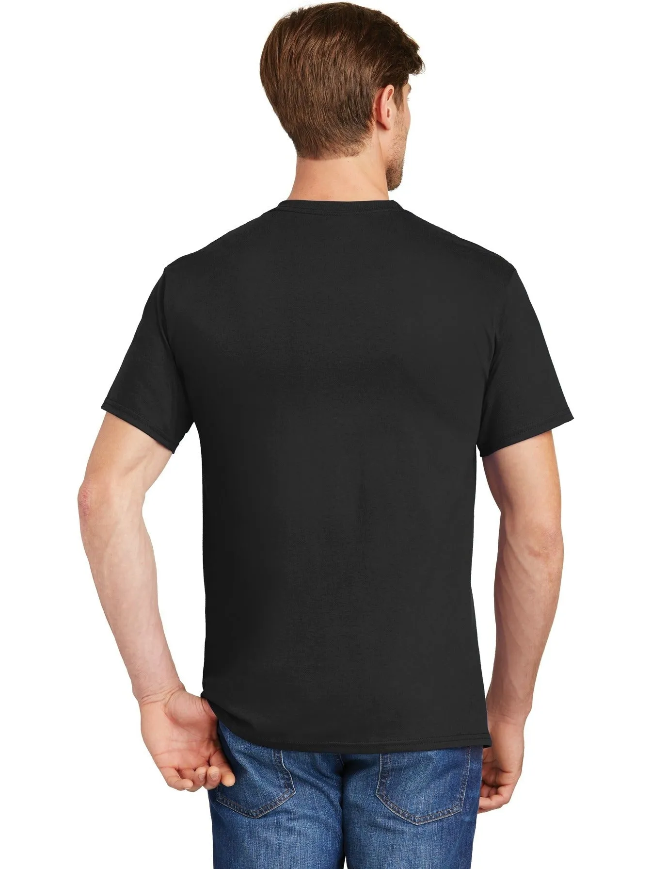 HanesAuthentic Cotton T-Shirt with Pocket