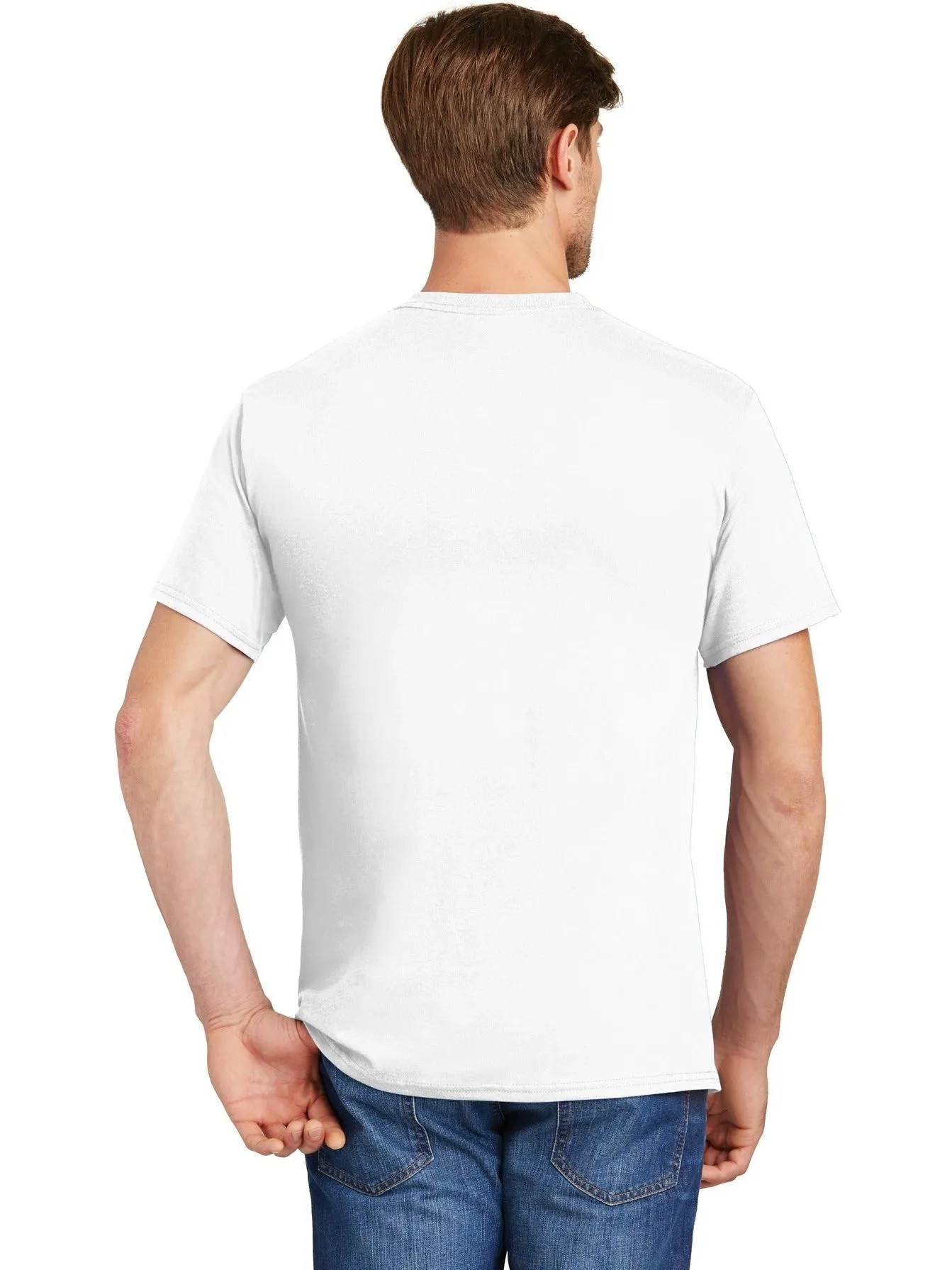 HanesAuthentic Cotton T-Shirt with Pocket