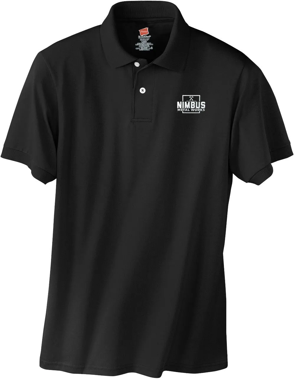 HanesEcoSmart5.2-Ounce Jersey Knit Sport Shirt