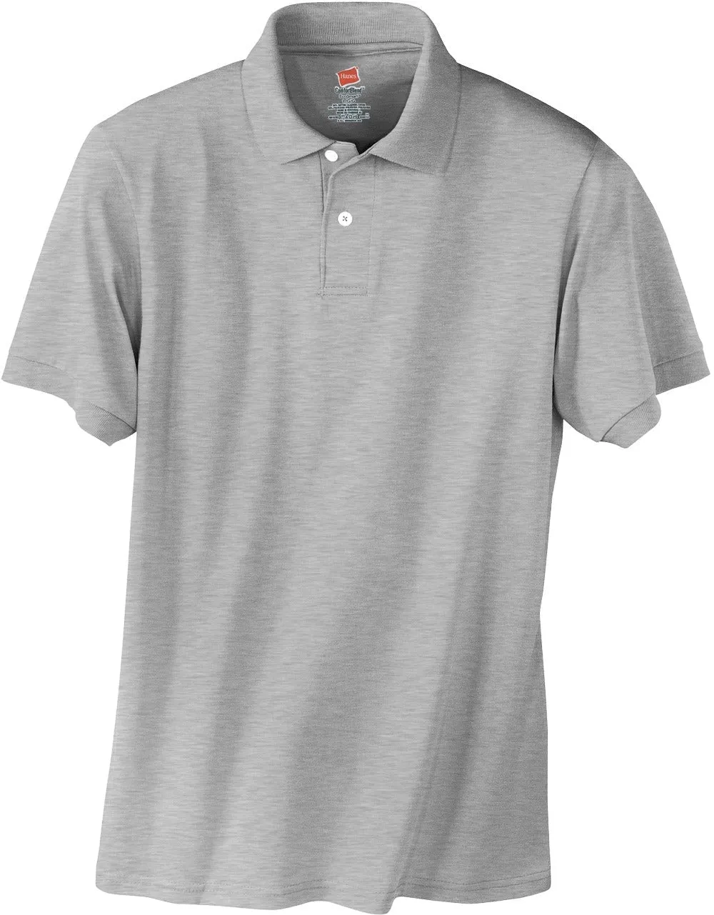 HanesEcoSmart5.2-Ounce Jersey Knit Sport Shirt
