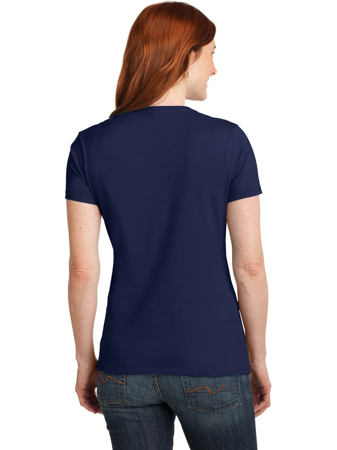 HanesLadies Nano-TCotton V-Neck T-Shirt