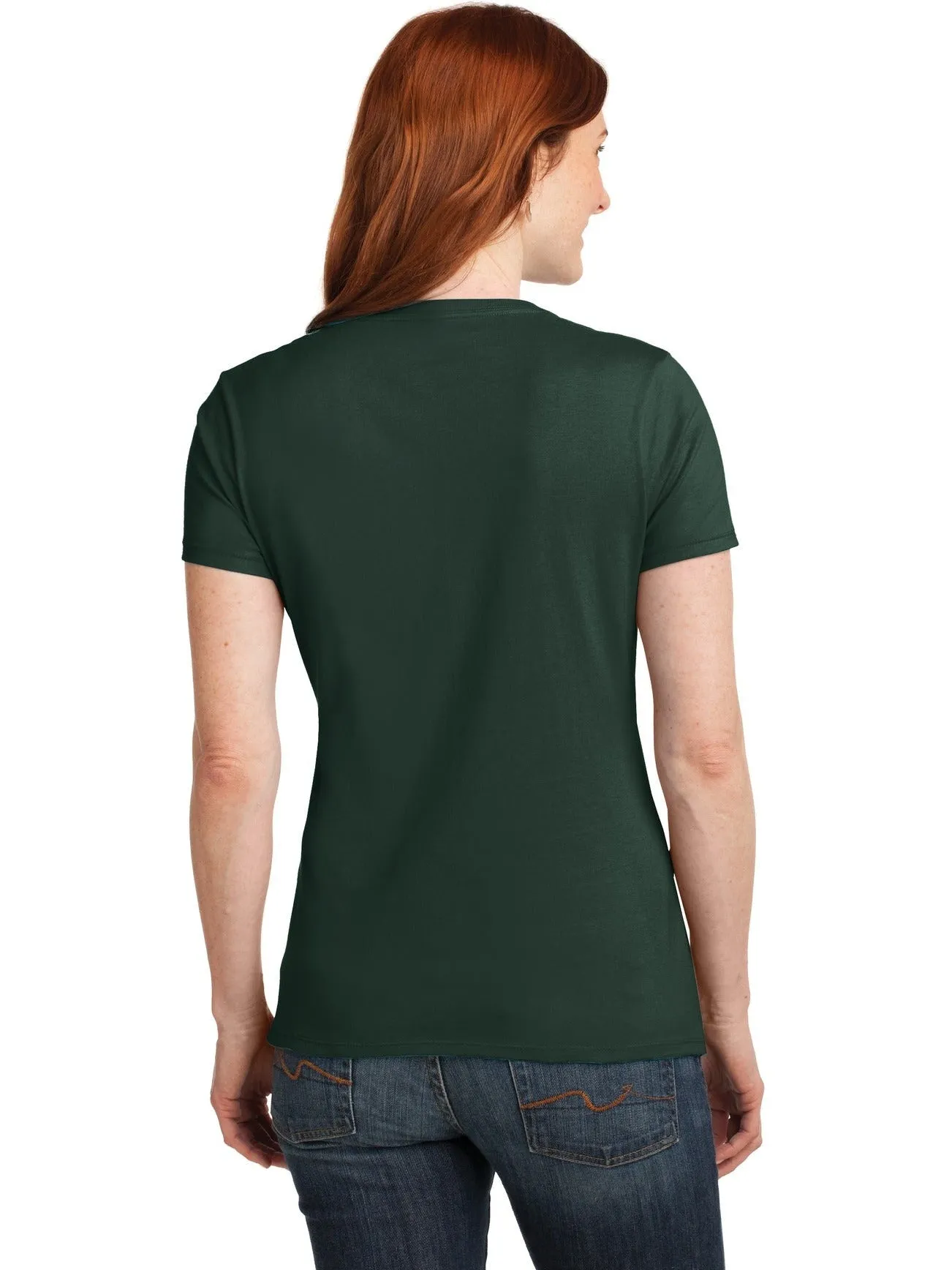 HanesLadies Nano-TCotton V-Neck T-Shirt