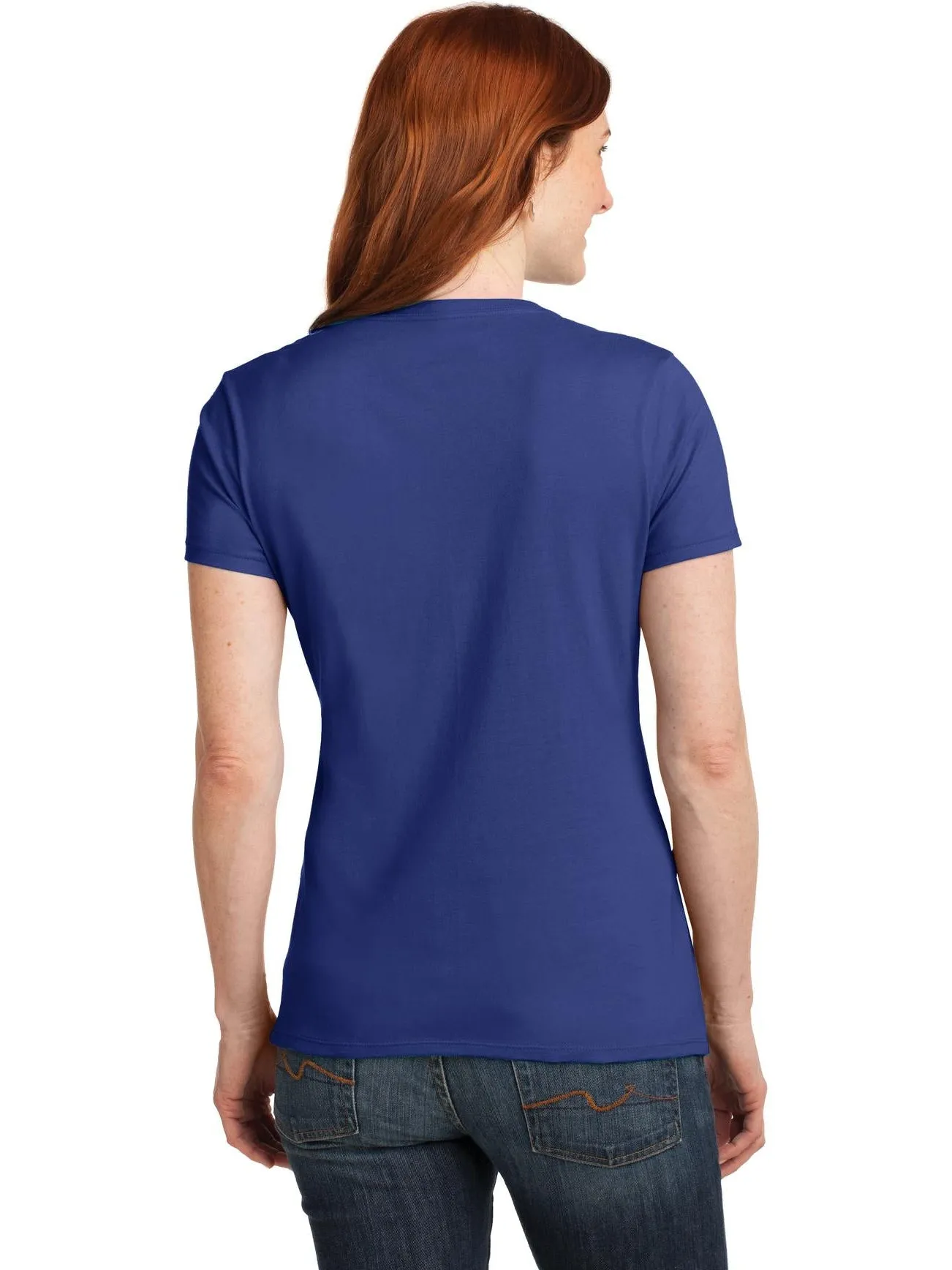 HanesLadies Nano-TCotton V-Neck T-Shirt